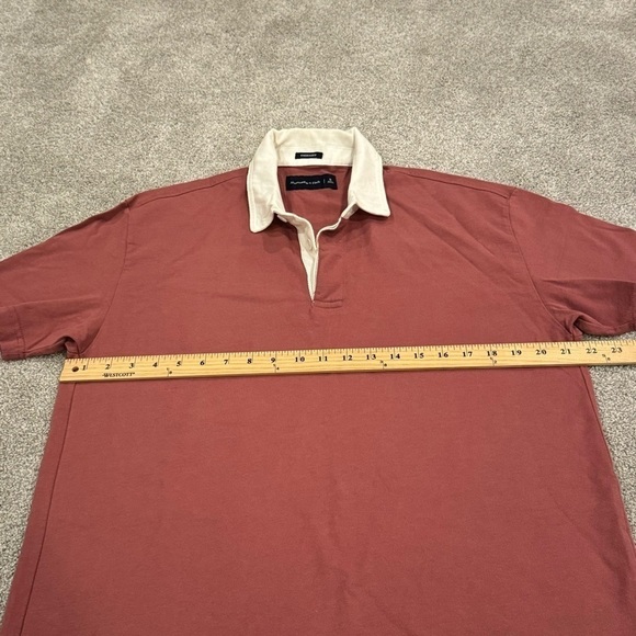 Abercrombie & Fitch Red and Cream Shirts - Picture 6 of 6